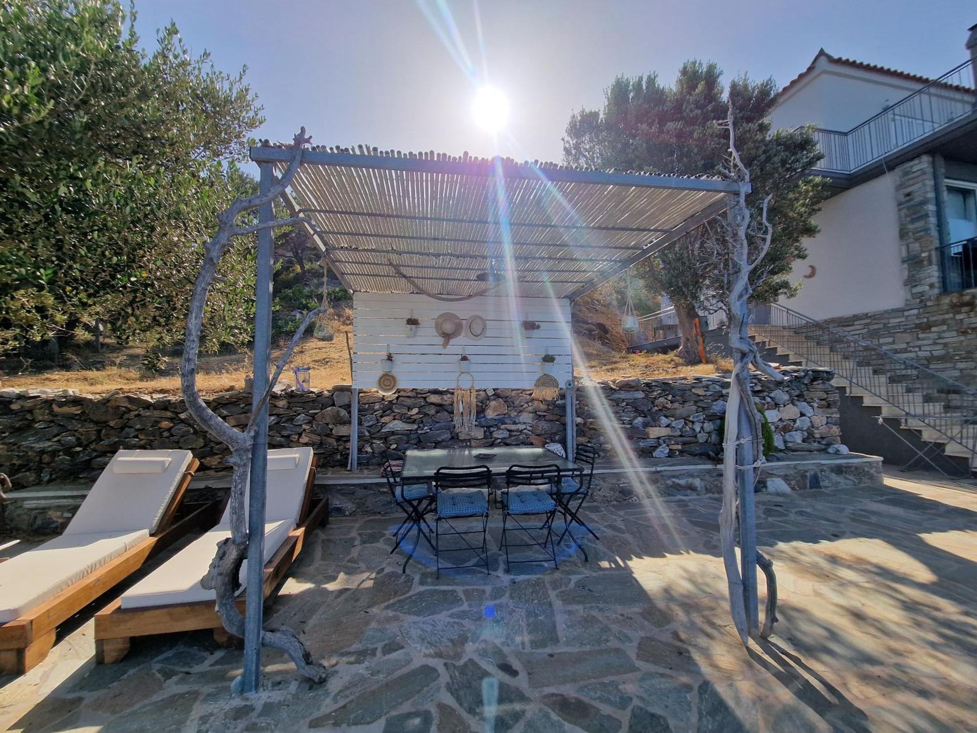 Villa Aegean Balcony Akhladheri Exterior photo