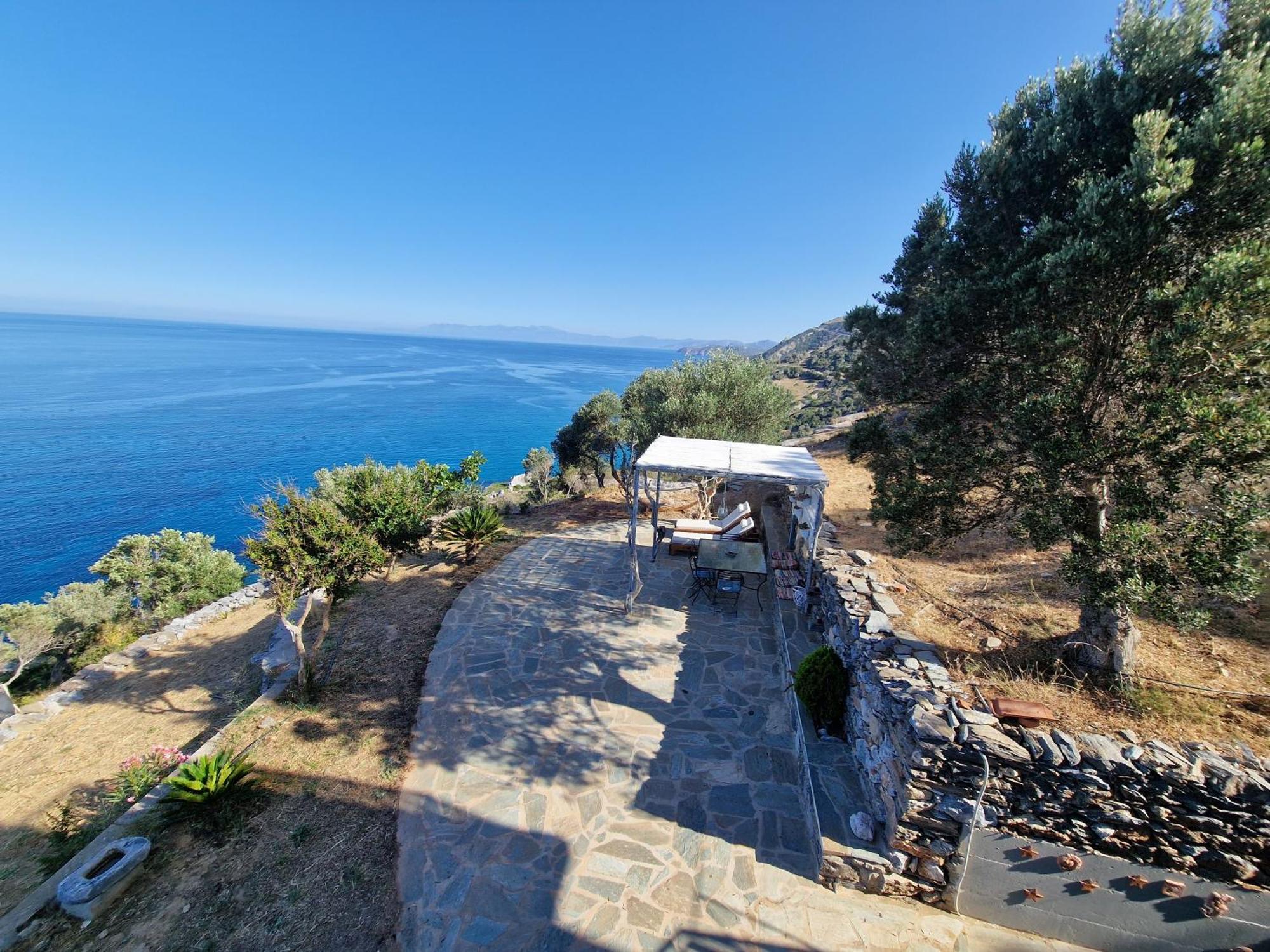 Villa Aegean Balcony Akhladheri Exterior photo